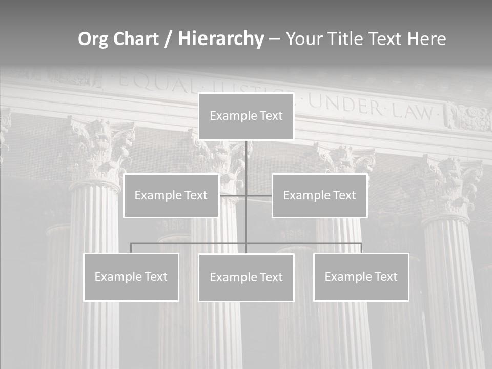 Architecture Courthouse Building PowerPoint Template