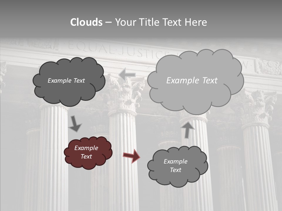 Architecture Courthouse Building PowerPoint Template