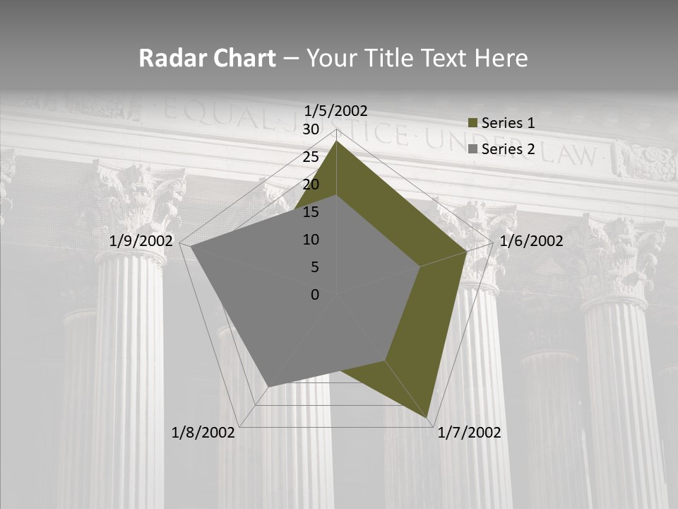 Architecture Courthouse Building PowerPoint Template