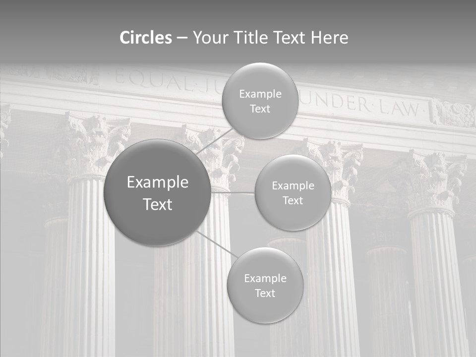 Architecture Courthouse Building PowerPoint Template