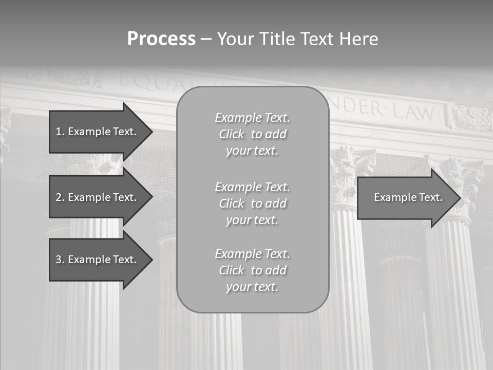 Architecture Courthouse Building PowerPoint Template