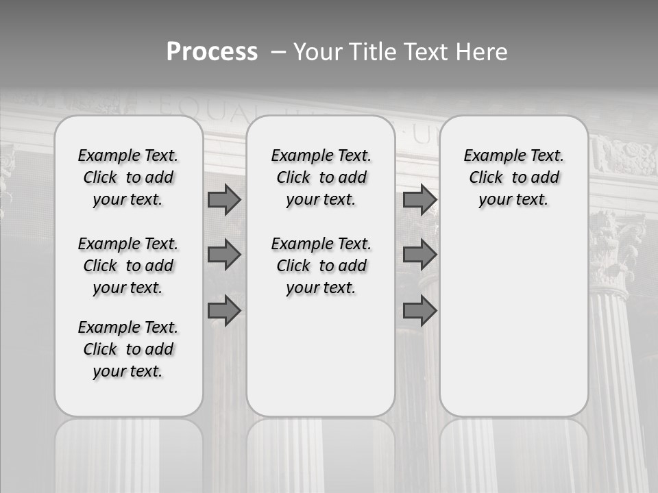 Architecture Courthouse Building PowerPoint Template