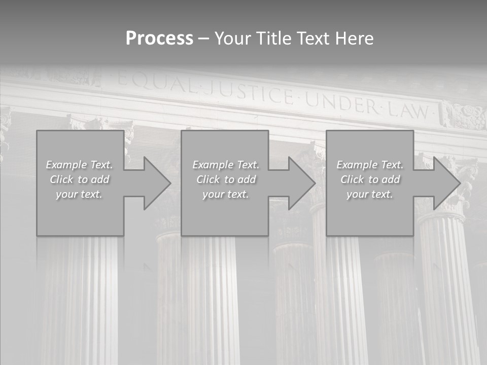 Architecture Courthouse Building PowerPoint Template