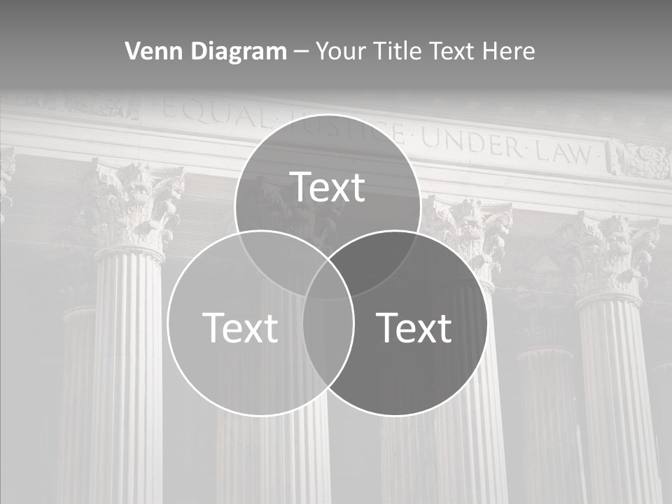 Architecture Courthouse Building PowerPoint Template