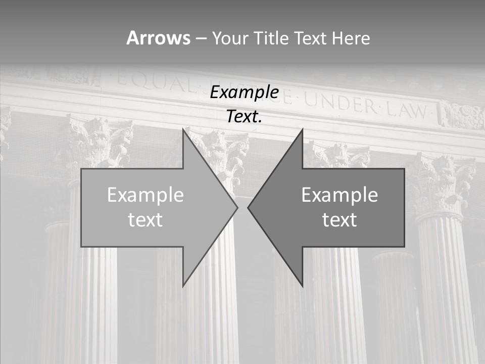 Architecture Courthouse Building PowerPoint Template