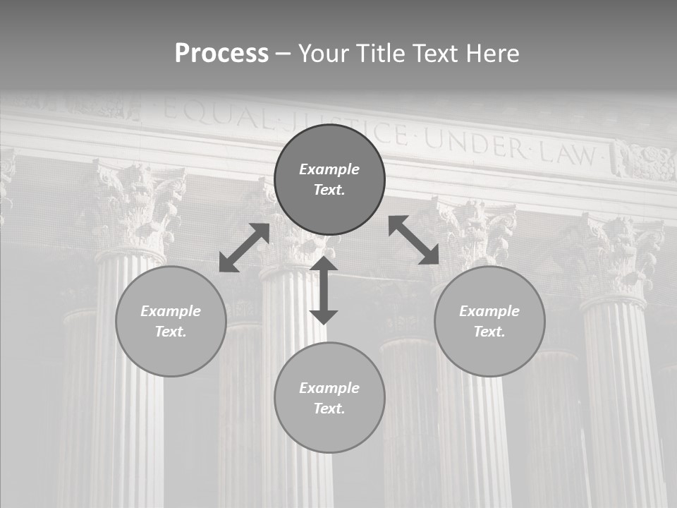 Architecture Courthouse Building PowerPoint Template
