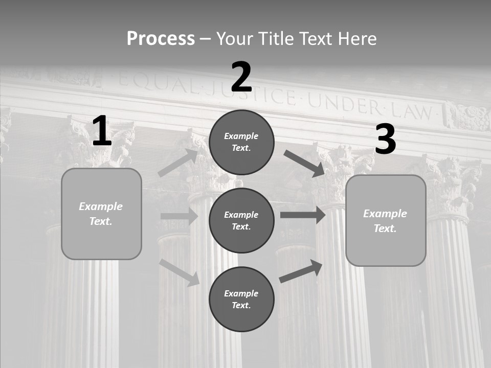 Architecture Courthouse Building PowerPoint Template