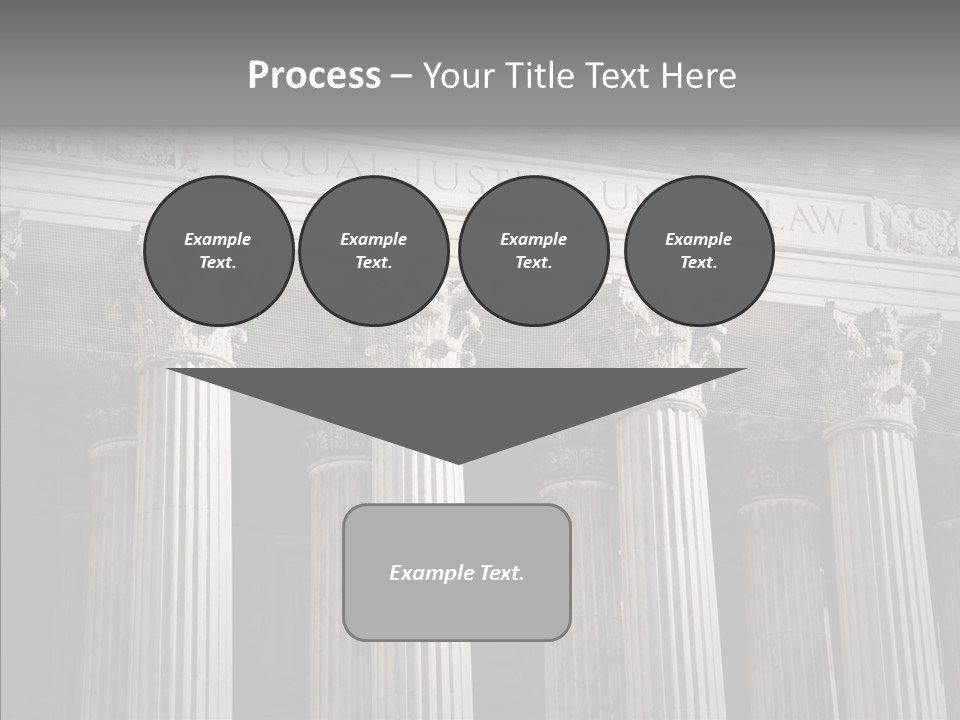 Architecture Courthouse Building PowerPoint Template