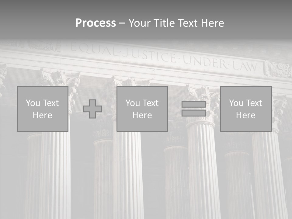 Architecture Courthouse Building PowerPoint Template
