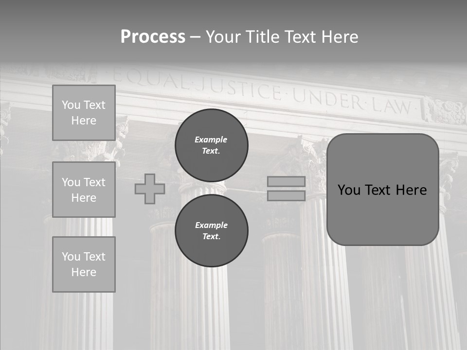 Architecture Courthouse Building PowerPoint Template