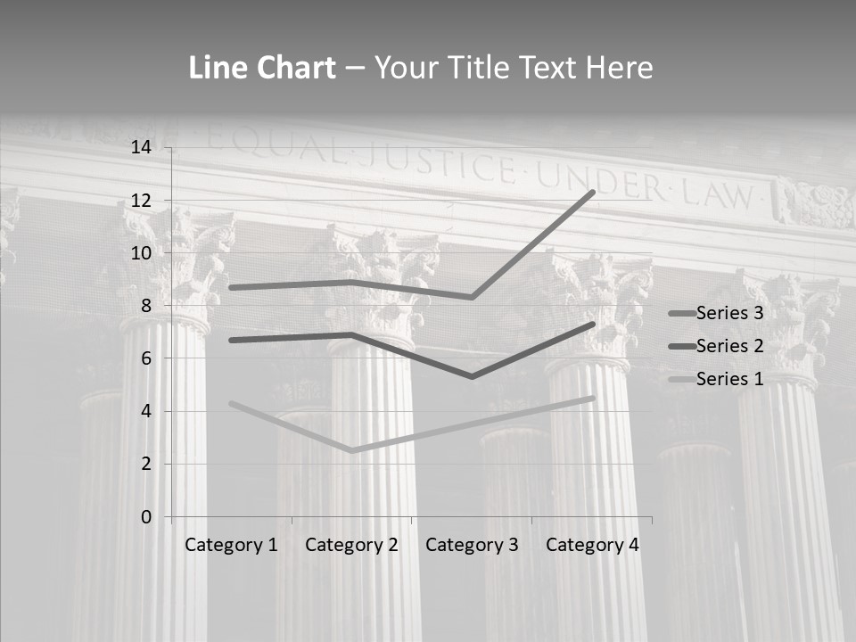 Architecture Courthouse Building PowerPoint Template