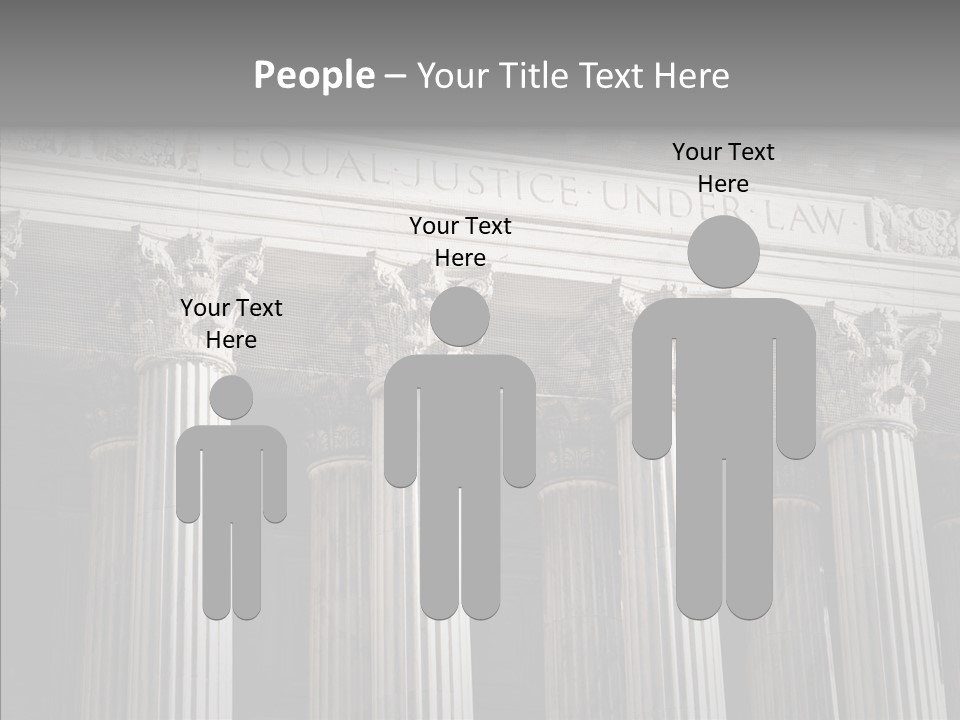 Architecture Courthouse Building PowerPoint Template