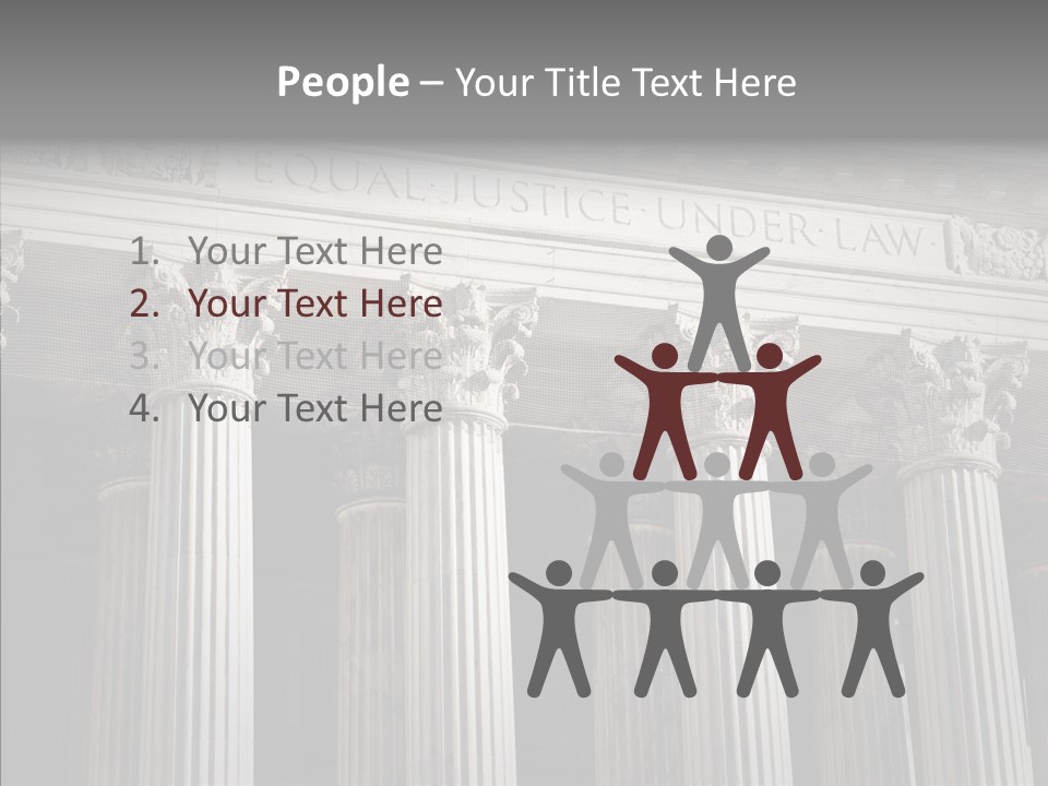 Architecture Courthouse Building PowerPoint Template