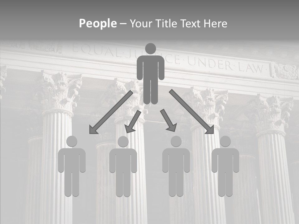 Architecture Courthouse Building PowerPoint Template