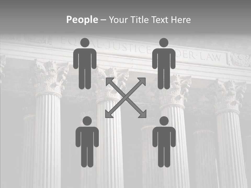 Architecture Courthouse Building PowerPoint Template