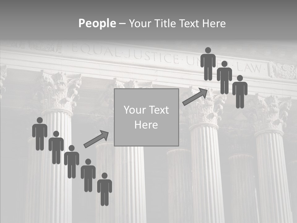 Architecture Courthouse Building PowerPoint Template