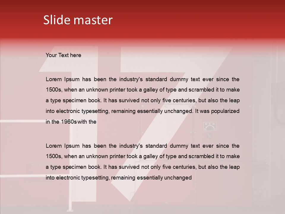 Safety Area Seventeen PowerPoint Template