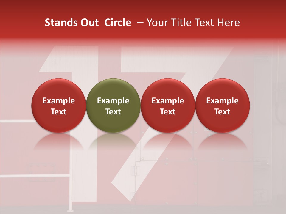 Safety Area Seventeen PowerPoint Template
