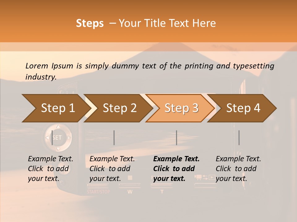 Movie Memories Tourism PowerPoint Template