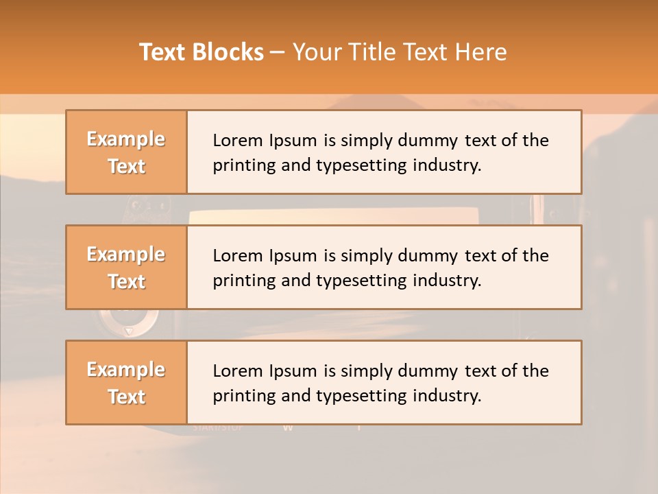 Movie Memories Tourism PowerPoint Template