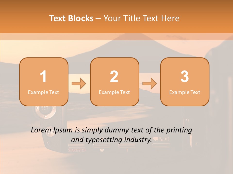 Movie Memories Tourism PowerPoint Template