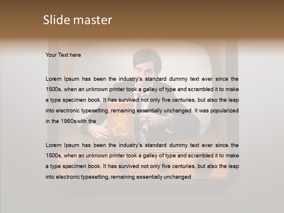 Commercial Success Hoaxer PowerPoint Template