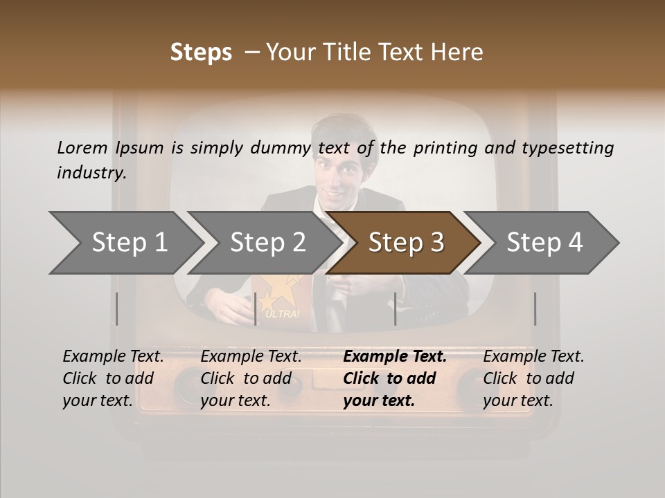 Commercial Success Hoaxer PowerPoint Template