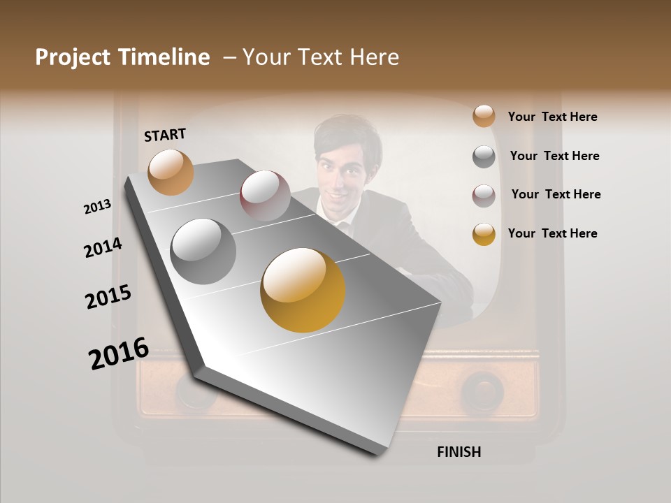 Commercial Success Hoaxer PowerPoint Template