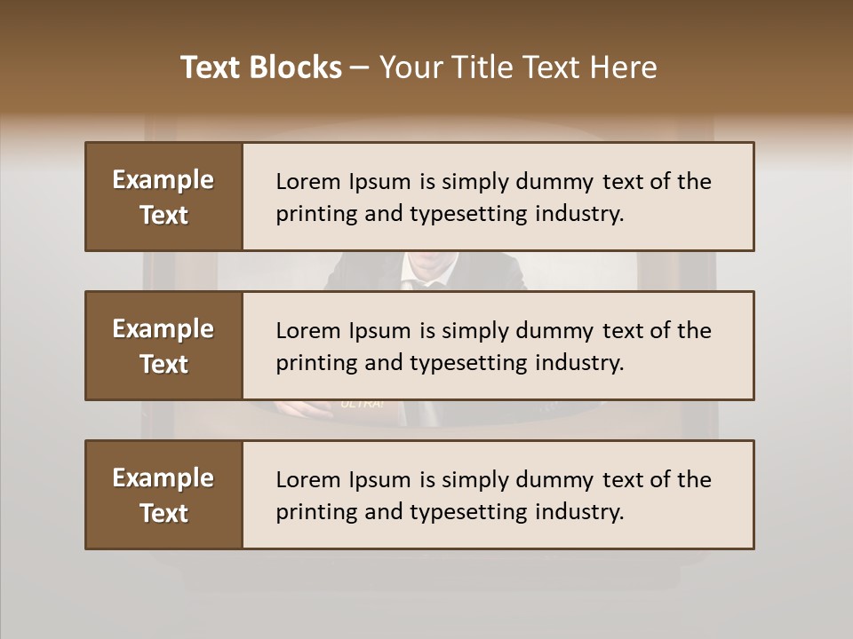Commercial Success Hoaxer PowerPoint Template