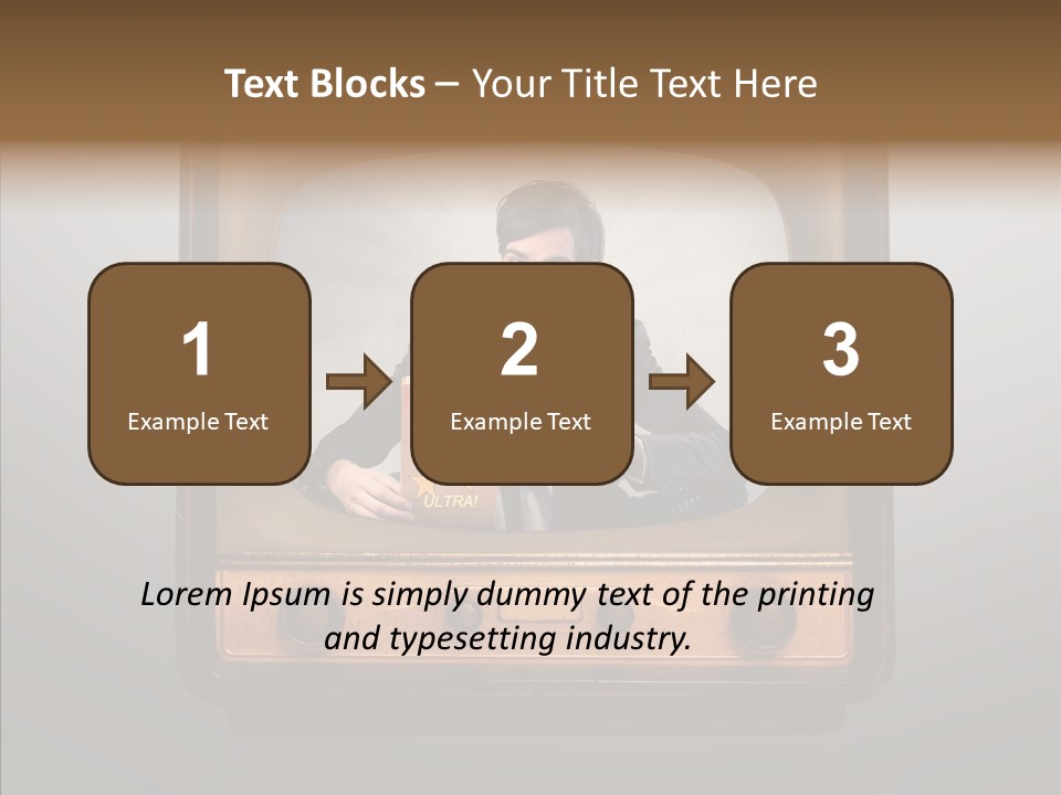 Commercial Success Hoaxer PowerPoint Template