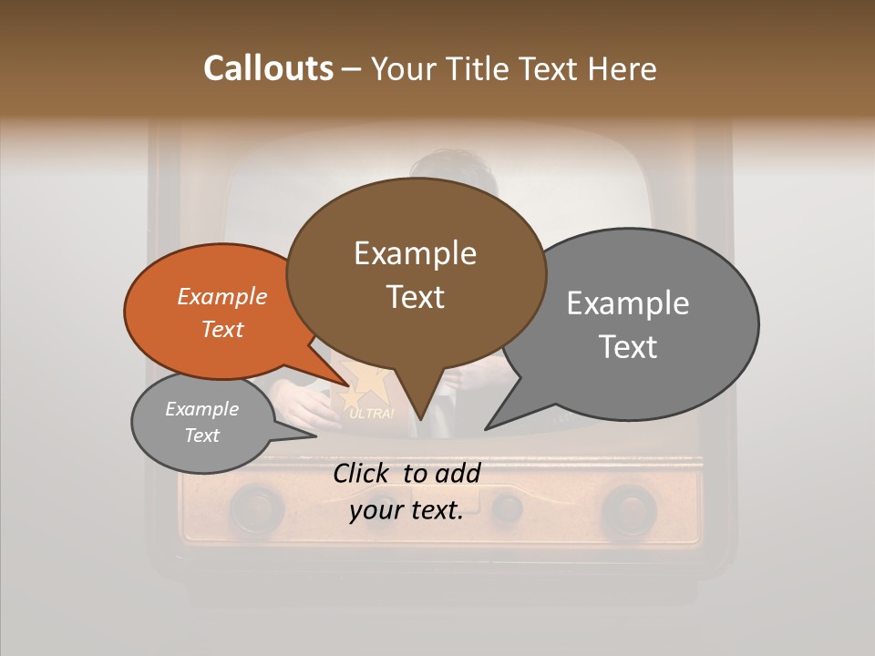 Commercial Success Hoaxer PowerPoint Template