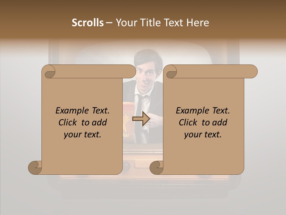 Commercial Success Hoaxer PowerPoint Template
