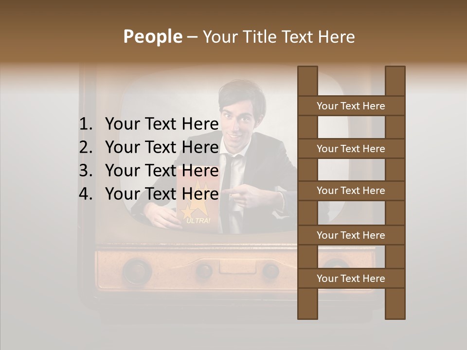 Commercial Success Hoaxer PowerPoint Template