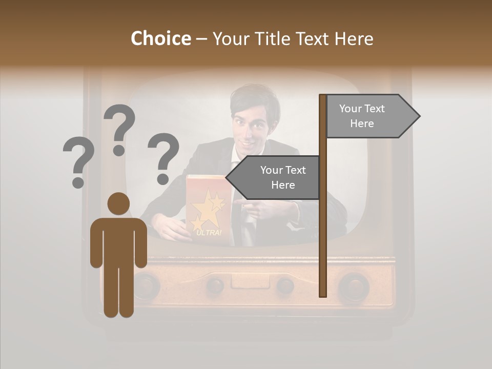 Commercial Success Hoaxer PowerPoint Template