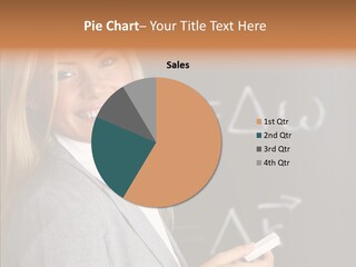 Student Glasses Question PowerPoint Template