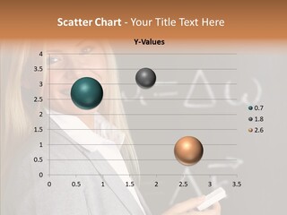 Student Glasses Question PowerPoint Template