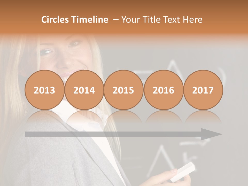 Student Glasses Question PowerPoint Template