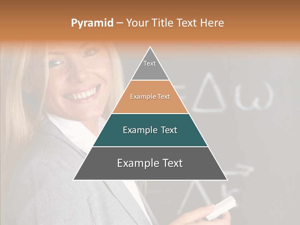 Student Glasses Question PowerPoint Template