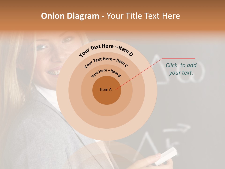 Student Glasses Question PowerPoint Template