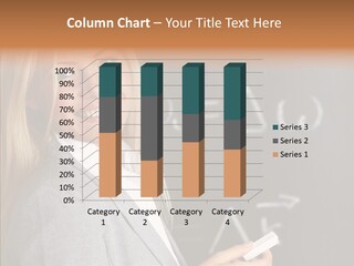 Student Glasses Question PowerPoint Template