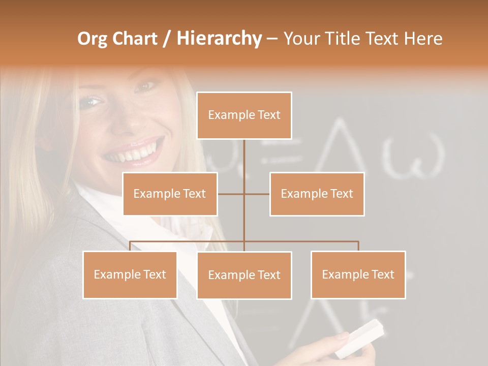 Student Glasses Question PowerPoint Template