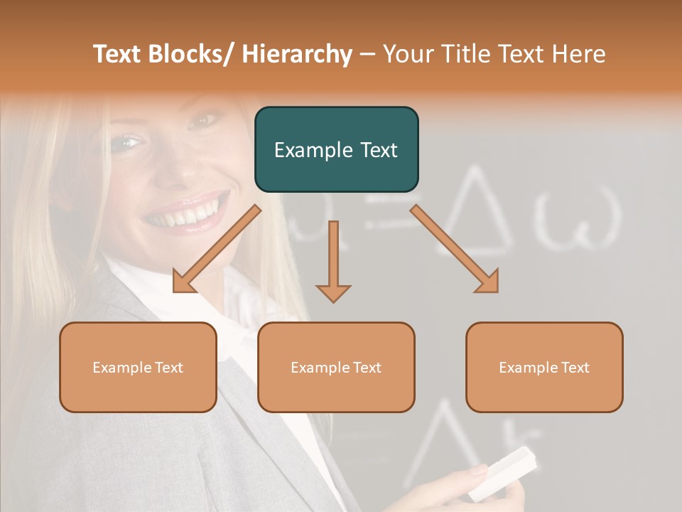 Student Glasses Question PowerPoint Template