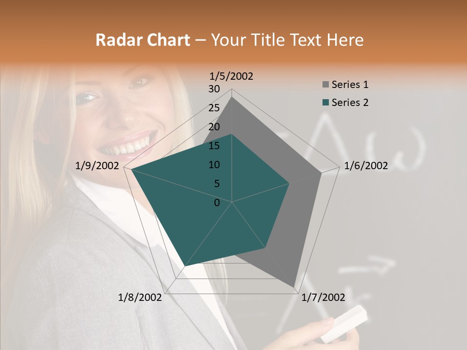 Student Glasses Question PowerPoint Template