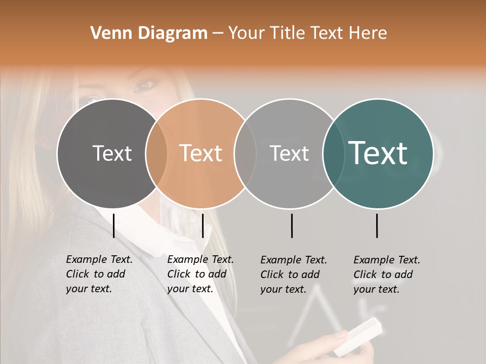 Student Glasses Question PowerPoint Template