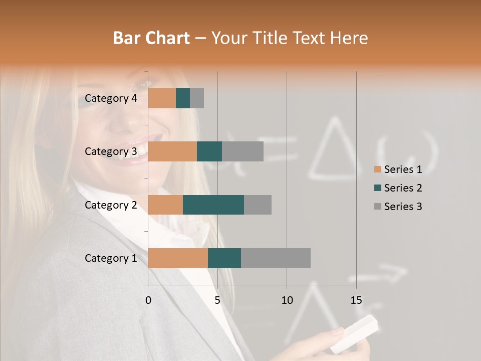 Student Glasses Question PowerPoint Template