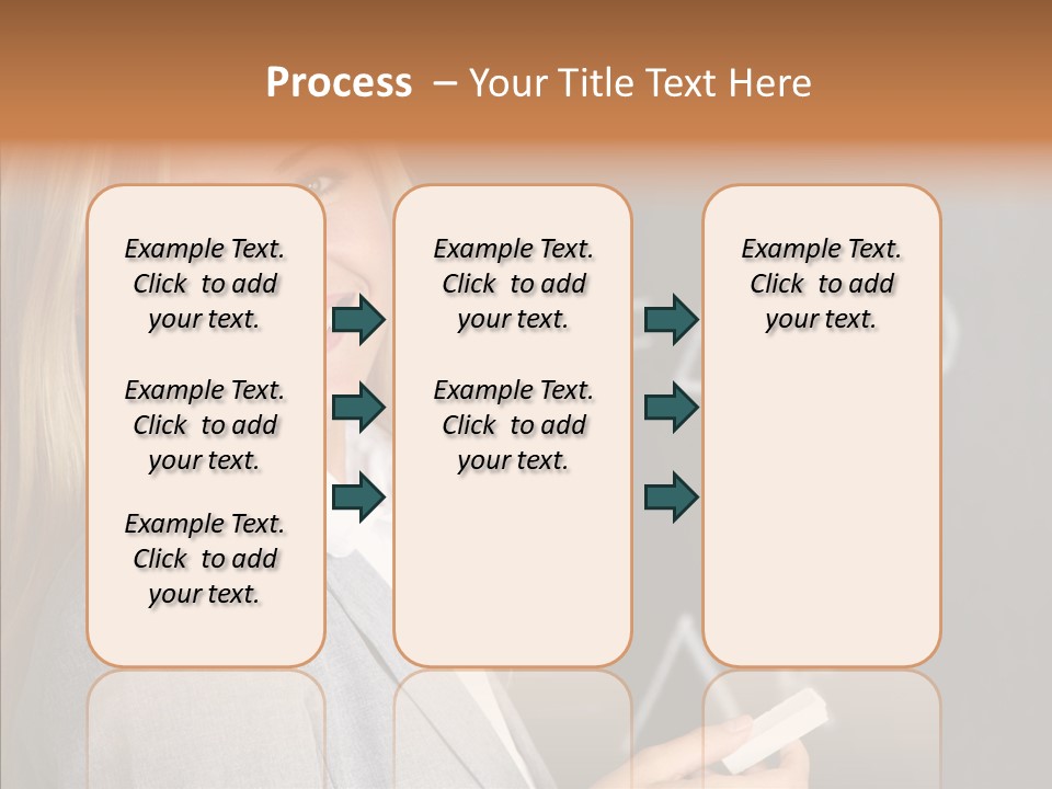 Student Glasses Question PowerPoint Template