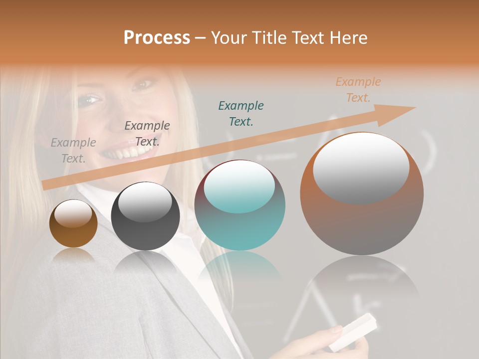 Student Glasses Question PowerPoint Template