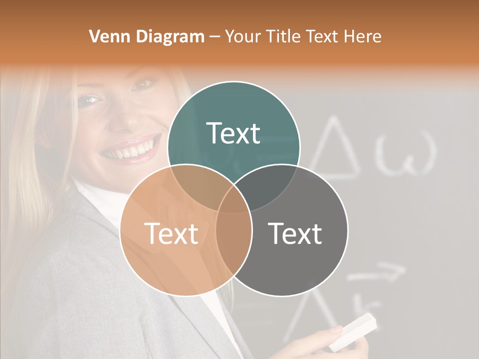 Student Glasses Question PowerPoint Template