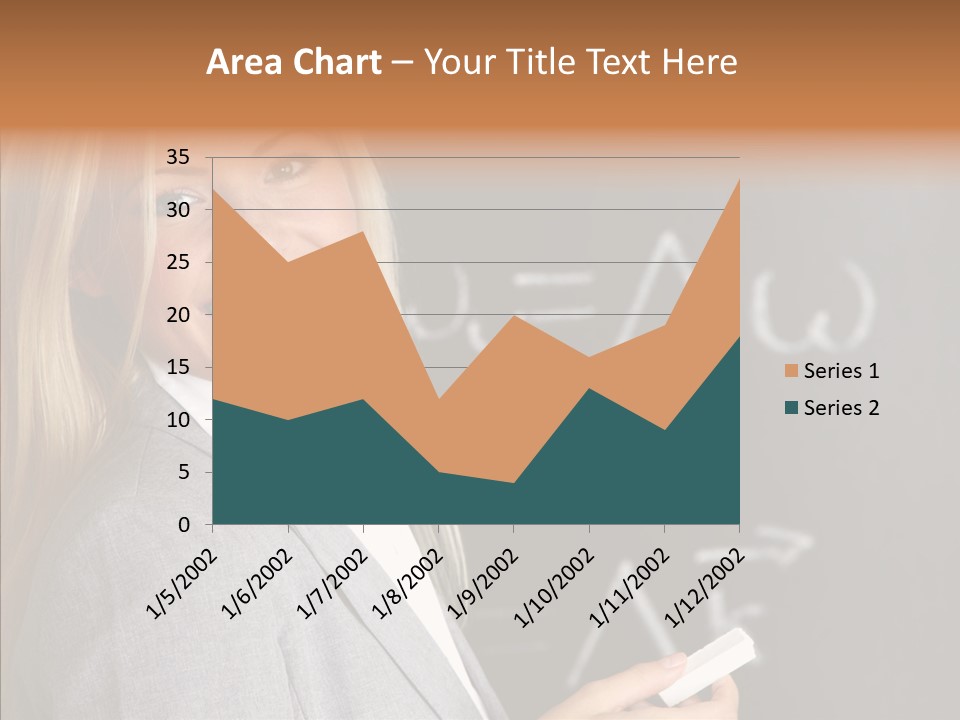 Student Glasses Question PowerPoint Template