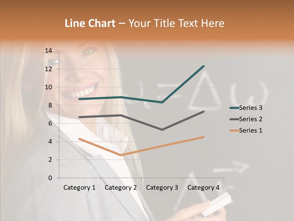 Student Glasses Question PowerPoint Template